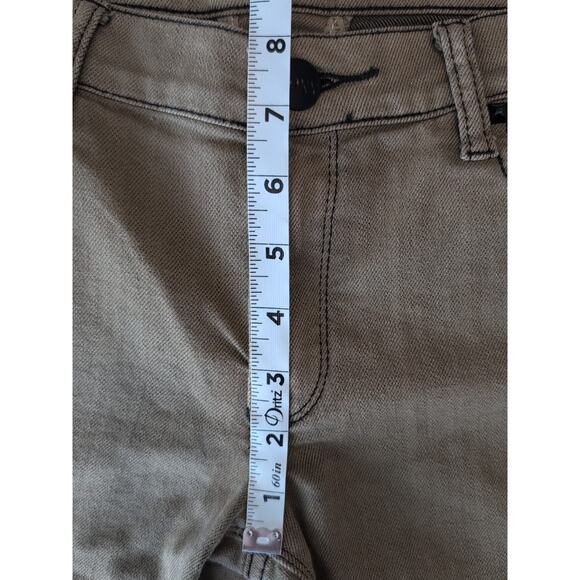 Roxy Jeans Women’s 9 W32 Brown Distressed Low Rise Skinny Fit Denim Pants Casual - Picture 8 of 14